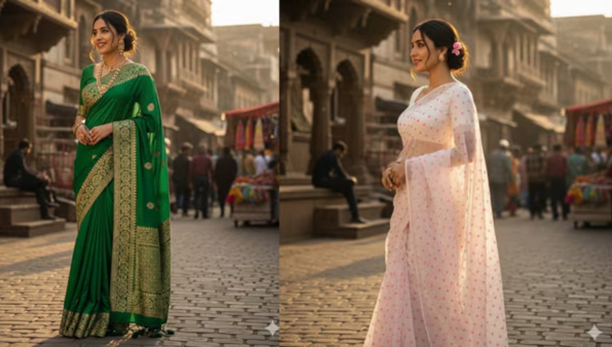 Banana AI Saree Edit