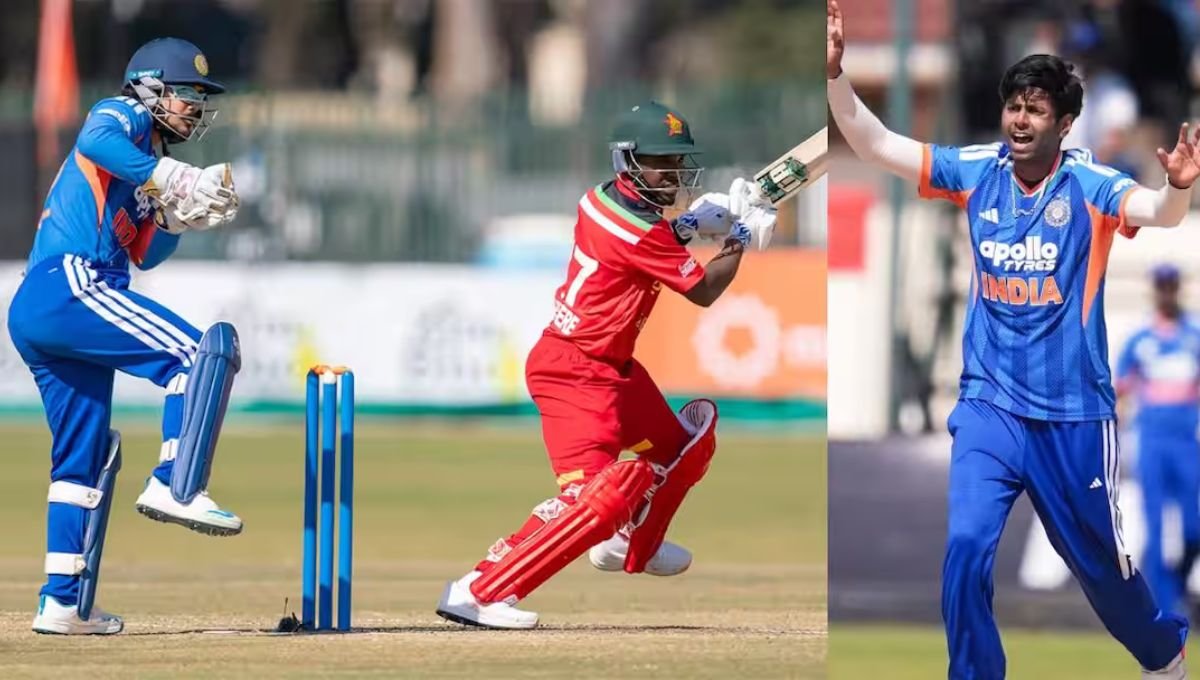 IND vs ZIM 1st T20I Highlights:
